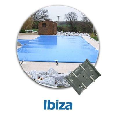 bâche à barres pour piscine IBIZA