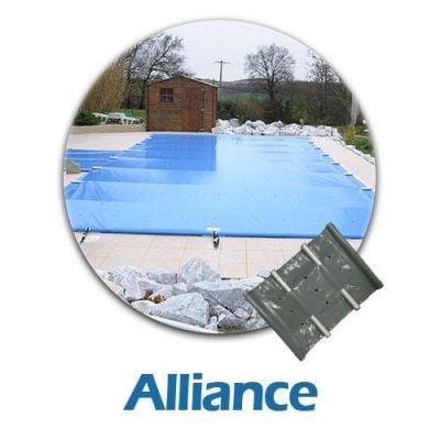 bâche à barres pour piscine Alliance